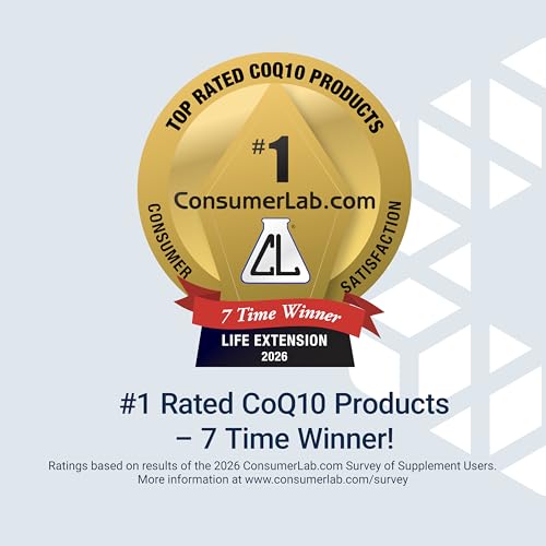 Life Extension Super Ubiquinol CoQ10 with PQQ, Heart Health, 30 Softgels - image 6