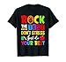 Rock The Test Don't Stress Just Do Your Best Teacher Testing T-Shirt