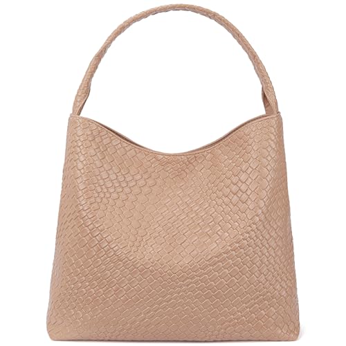Image of BOSTANTEN Shoulder Bag for Women Trendy Summer Hobo Handbag Purse Top-handlde Tote Bag