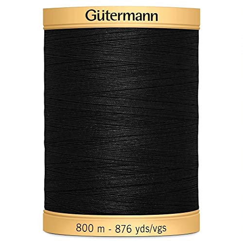 Hilo de algodón para máquina Gütermann 800m Beige miniatura 2