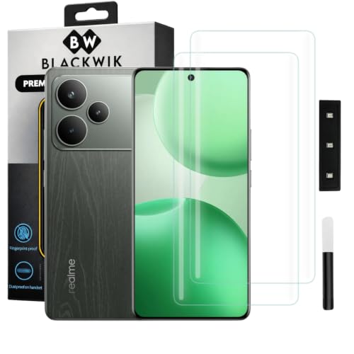 Image of Blackwik UV Curved Tempered Glass for Realme P4 Pro 5G | 2-Pack
