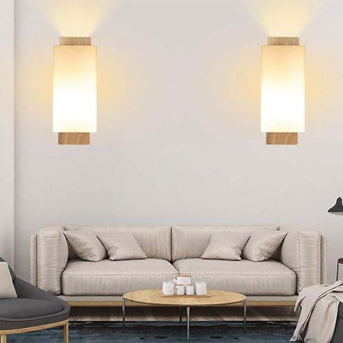 Aplique de pared moderno E27 de cristal y latón para iluminación interior 6