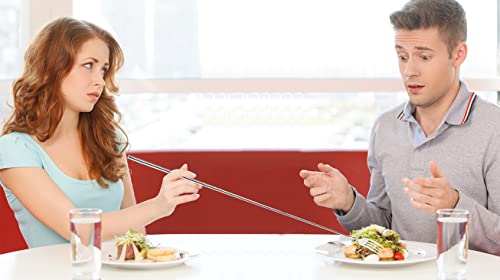 Set de tenedor y cuchara extensibles de acero inoxidable miniatura 5