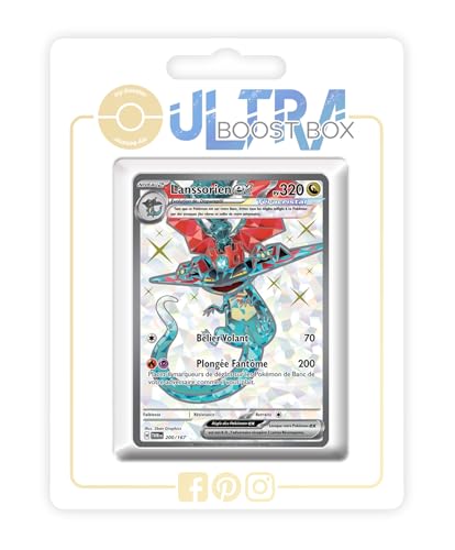 Lanssorien ex Téracristal Secrète 200/167 objet d'art Pokémon pour collectionneur