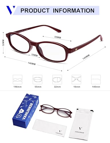 Image of VANLINKER Retro Polarized Rectangle Sunglasses Womens Trendy 90s Small Square Sunnies Vintage Narrow Thin Frame VL9855