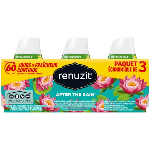 Renuzit Adjustables Air Freshener, After The Rain, 3 Count #TOP1