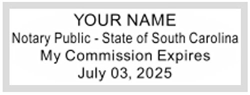 Pink Notary Seal Embosser And Self Inking Stamp Bundle | South Carolina #TOP5