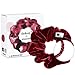 Produktbild Bellody® Scrunchies Samt  Samtig weich, starker Halt, Velvet Look, exklusive Farben (1 Stück - Bordeaux Red)