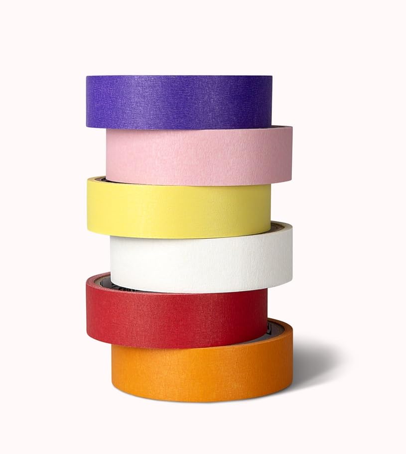 Image of Pro 46 Color Mask Tape Stack 1x10yds (24mm)