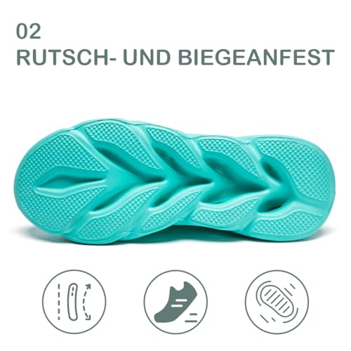 Modische lässige Fitness Laufschuhe Sneakers für Herren Leichte atmungsaktive Wander Arbeiten Sportschuhe rutschfeste Weiche Bequeme verschleißfeste Tennisschuhe – Bild 4