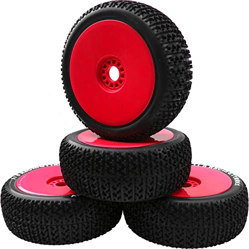 Pneus RC Buggy 1/8 adhérents ShareGoo pour remplacer les roues usées 17mm - 2