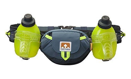 Nathan Hydration Running Belt Trail Mix - Adjustable Running Belt - Includes 2