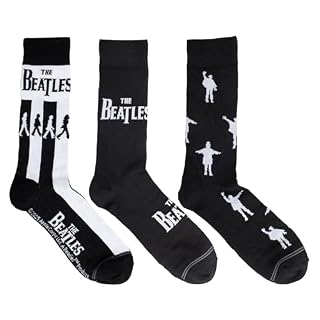 PERRI’S SOCKS – Licensed Guitar Tins with 3 Pairs of Socks - Les Beatles, Paul McCartney, John Lennon, RIngo Starr, George Harrison PERRI'S SOCKS - Licensed Guitar Tins with 3 Pairs of Socks – Image 2