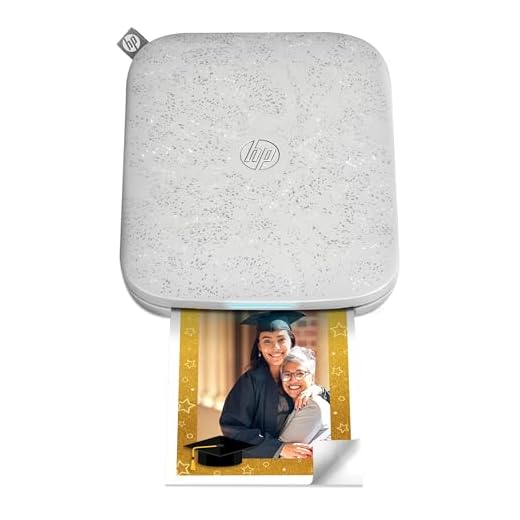 HP Sprocket 3x4 Instant Photo Printer – Wirelessly Print 3.5x4.25” Photos on Zink Paper from iOS & Android Devices