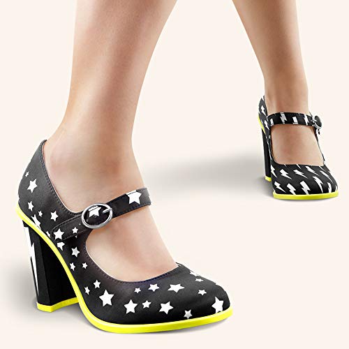 Hot Chocolate Design Women's High Heel Mary Jane Pumps4