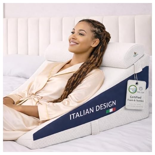 sleepling 196628 Keilkissen Matratzenkeil, Bücherkissen, Betterhöher, Ökotex 100, inkl. Bezug waschbar bis 60 Grad, 45 x 90 x 15 cm, weiß 4 Ritalia® Keilkissen Bett mit 3 Erhebungen ideal als Lesekissen für Bett, Rückenkissen Bett und Reflux Kissen Erwachsene. Wedge Pillow Hergestellt aus Viskoelastischem Schaum und injiziertem Gel (Weiß)
