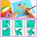 Imagen de 300 hojas de Papel Origami 20 Colores