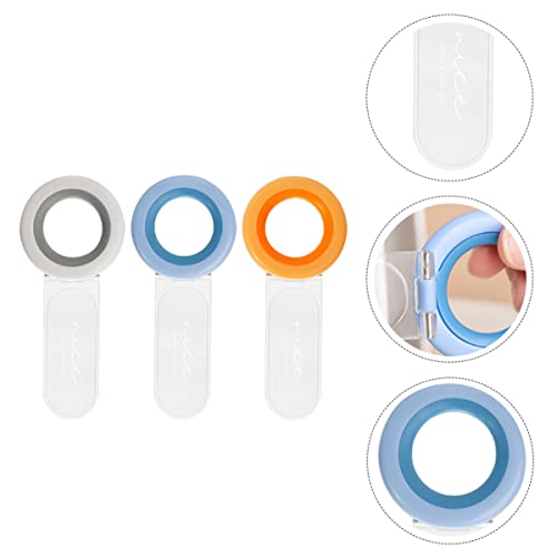 DOITOOL 6 peças de tampa de toque durável que levanta diretamente o cabo limpo anel auto-ferramenta