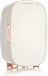 Storage Frigorífico De Belleza Pequeña, Refrigerador Cosmético, Máscara Facial, Productos For El Cuidado De La Piel, Temperatura Constante Inteligente (Color : White)