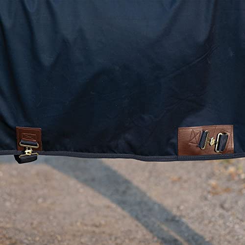 Original Cutback Horse Sheet | Poly-Cotton Material | Deep V Close Front Waterproof Horse Sheet | Durable Horse Blankets & Sheets | Horse Sheets for Low Withers - Image 5