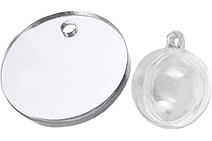 Yardwe Fish Bowl Mirror for Enhanced Fish Betta Behavior and Skills