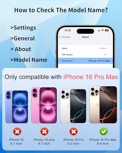 Image of 4 Pack Privacy Screen Protector for iPhone 16 Pro Max 6.9 Inch | Tempered Glass for iPhone 16 ProMax Anti-Peeping Anti-Blue light Frame Full Coverage Anti-Scratch