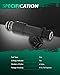 SCITOO 8Pcs 4 Holes Fuel Injectors fit for 2008-2012 for Chevy for Colorado, for 2008-2012 for GMC for Canyon, for 2008-2010 for Hummer for H3, for 2008 for Isuzu for Ascender FJ1063 12616382