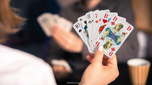 Ass Altenburger FSC Senioren Rommé mit großen Eckzeichen, französisches Bild