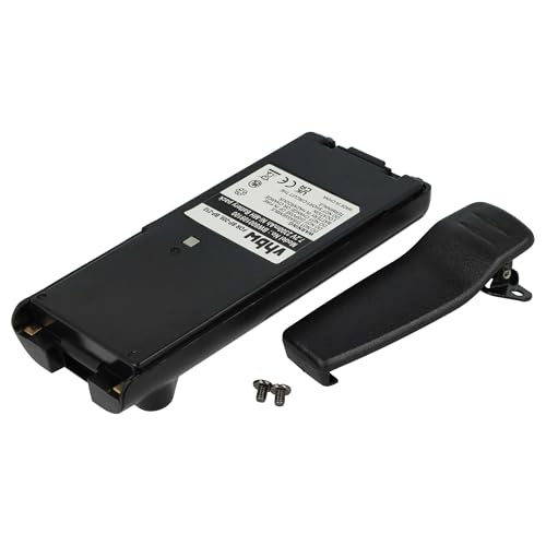 1x batteria compatibile con Icom IC-A24 IC-A24E IC-A6 IC-A6E IC-F11 IC-F11BR radio 2300mAh 7.2V NiMH + clip