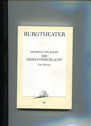 Die Hermannsschlacht. Ein Drama Heinrich von Kleist Amazon.de Bücher