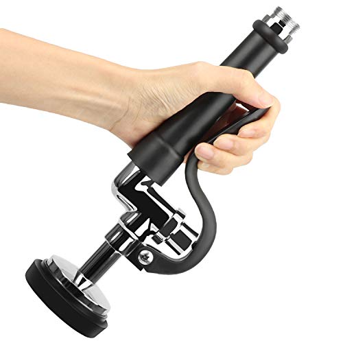 COOLWEST Pre-Rinse Spray Valve Head for All Commercial Kitchen Sink Faucet, High Pressure Dish Sprayer Nozzle with Hand Grip Assembly Replacement Kit for Restaurant Industrial Faucets - Thumbnail 2