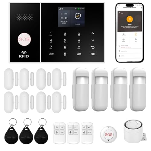 XUK Smart Home Security System with Motion Sensors