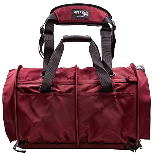 STURDI PRODUCTS SturdiBag Cube Extra Large Pet Carrier, Bordeaux