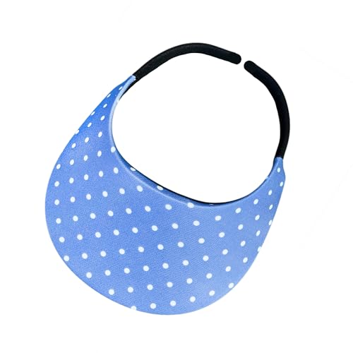 Image of No Headache Sun Visor for Women | Stylish, Lightweight Golf & Tennis Hat | UV Protection for Outdoor Sports & Travel