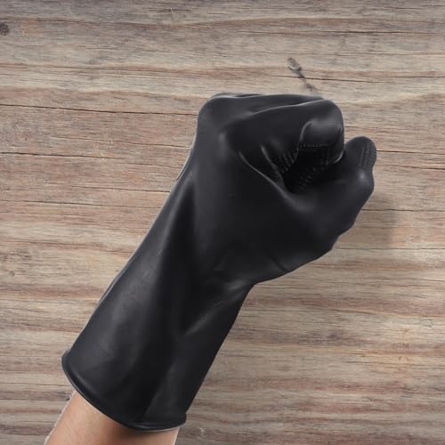 Gants en caoutchouc contre taches de shampooing déposant couleur - 5