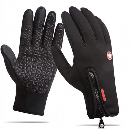 Image of Handcuffs Unisex Gloves Synthetic Biking Cycling Water Resistant Outdoor Athletic Touch Screen Friendly Mittens Gloves