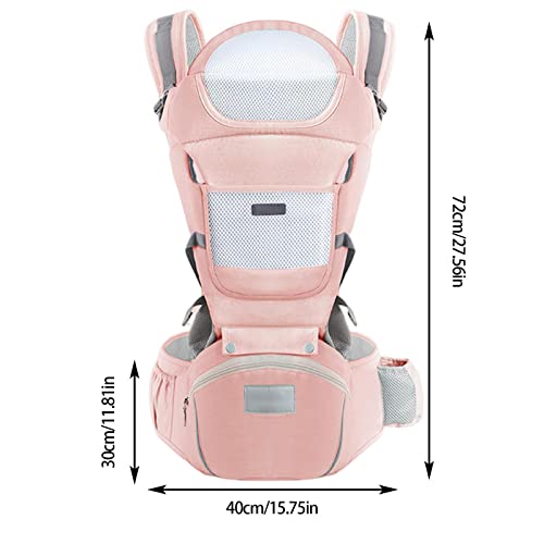 Recém-nascido portador - Criança Sling Carrier,Portador de quadril infantil com ventilação de 360°,