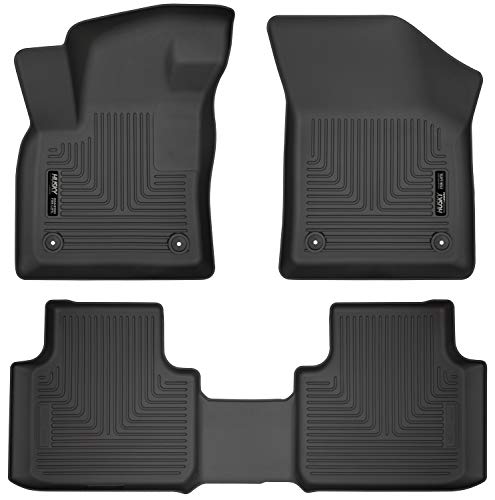 Husky Liners - 95661 Fits 2018-20 Volkswagen Atlas Weatherbeater Front & 2nd Seat Floor Mats Black