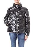 Rosa PINKO Damen Mirco 1 Alternativer Daunenmantel, Z99_Nero Limousine, 36