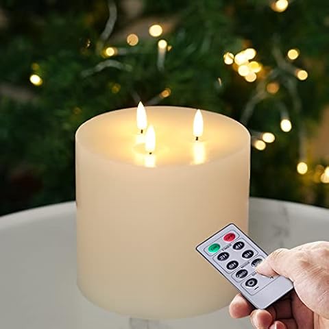 Amagic 6"x6" Extra Large Flameless Candles Cover