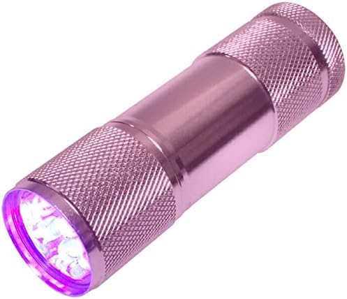 Amazon 明るいピンク ペン型ledライト ブラックライト 携帯用ハンドライト ハンディーuvライト ジェルネイル硬化 トレジャー ジェルネイル 通販