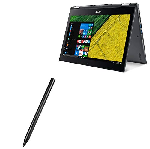 BoxWave Stylus Pen Compatible with Acer Spin 5 (SP513-53N) (Stylus Pen ActiveStudio Active Stylus 2020, Electronic Stylus with Ultra Fine Tip for Acer Spin 5 (SP513-53N) - Jet Black