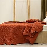 trapunto machine embroidery patterns MATÉRIAU PREMIUM: Couvre-lit confectionné en 100 % coton pour un confort optimal et une grande durabilité