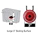 TOTO THU500S Replacement Flapper for Select 3 Inch Flush Valve Tanks, Red (1 Pack)