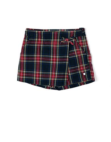 ZIPPY Gonna Short a scacchi per bambina