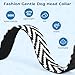wintchuk Gentle Dog Head Collar, Breathable No Pull Padded Halter Prevents Pulling, Adjustable Nose Leash with Stripes for Small Medium Large Dogs(S)