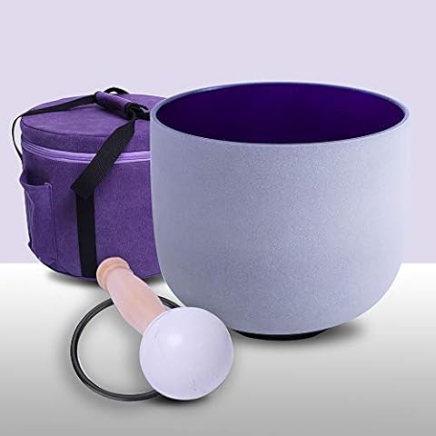 ENERGYSOUND 432 Hz Frosted Quartz Singing Bowl Cover