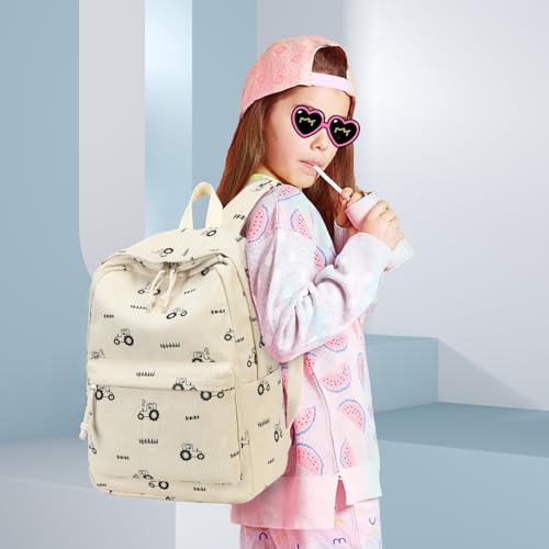 CAMTOP Backpack for Kids, Boys Girls Preschool Backpacks with Lunch Box Toddler Kindergarten School Bookbag Set2