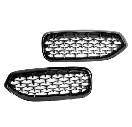 Grille calandre avant noire brillante style diamant pour BMW Z4 G29 2019-2023