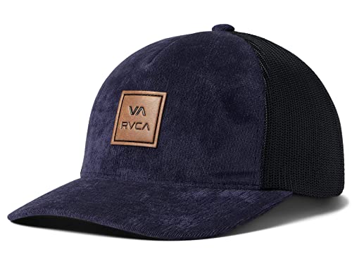 Image of RVCA Men's Trucker Hat, Adjustable Snapback Cap for Streetwear & Skating, Lightweight Breathable All-Day Comfort